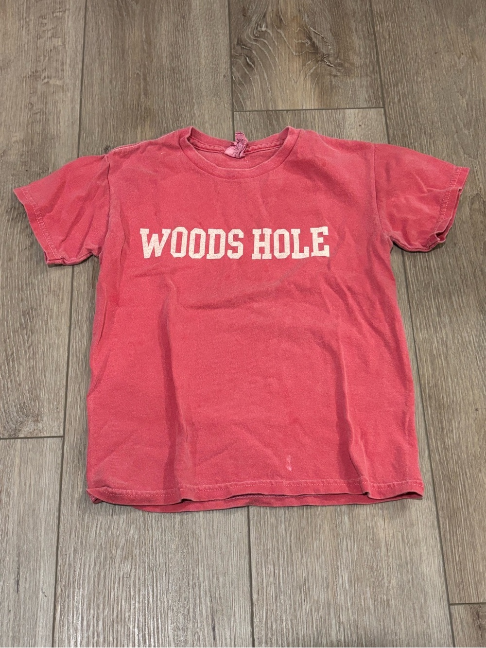 Woods Hole Kids Red Graphic Tee